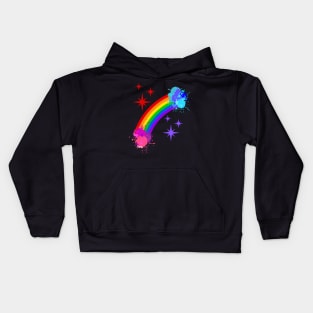 Rainbow Stars Kids Hoodie